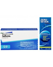 Soflens 59/Comfort z płynem Zero Seven 120ml