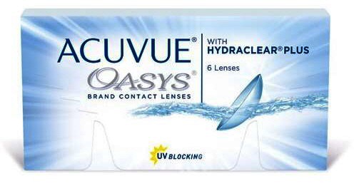 Johnson&Johnson Acuvue Oasys Hydraclear Plus 6 szt BC 8.4