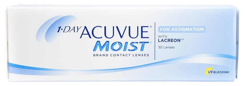 1-DAY ACUVUE® MOIST for ASTIGMATISM, 30 szt.