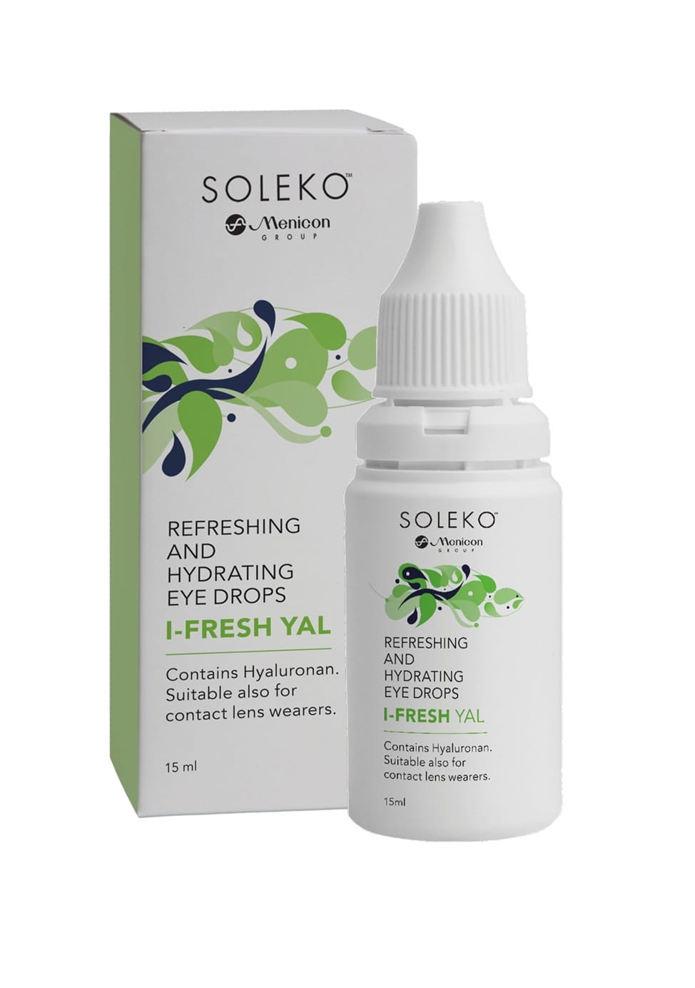SOLEKO Krople nawilżające I-FreshYal 15 ml