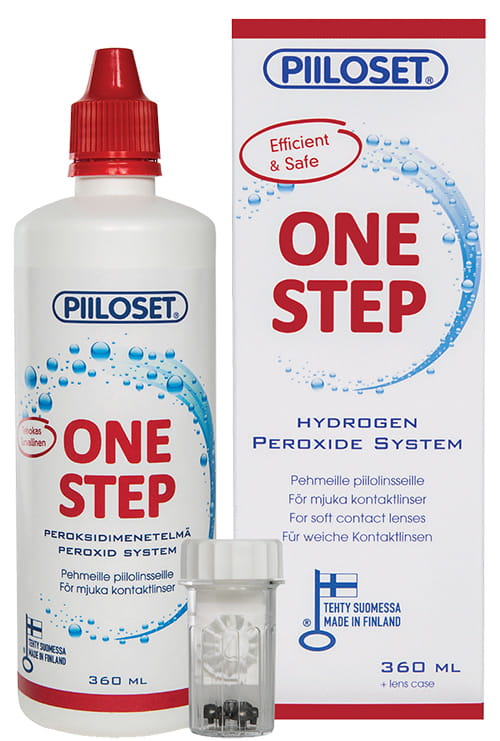 Piiloset One Step 360ml płyn do soczewek kontaktowych