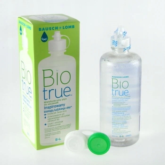 Płyn do soczewek BIO TRUE BIOTRUE 300 ml